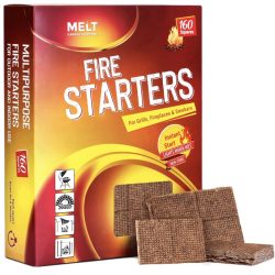 Fire Starter Squares, 160 pcs